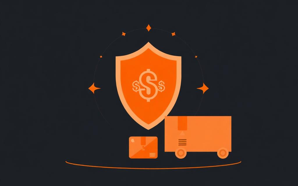 Escrow shield holding funds until delivery